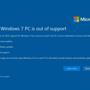 Če še vedno uporabljate Microsoft Windows 7, ste neskladni z GDPR!